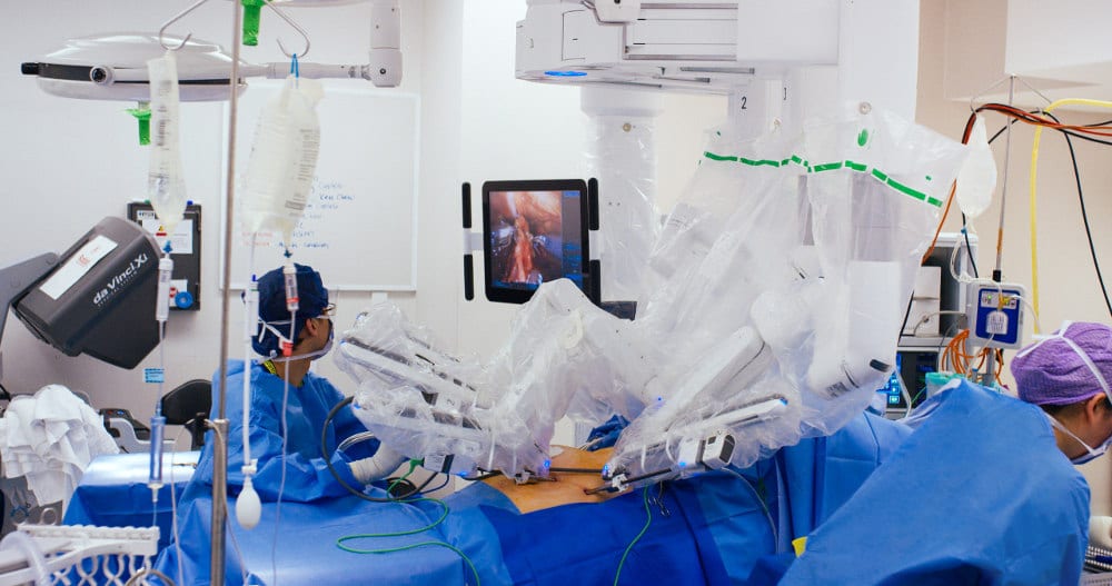 Robotic Surgery Device Da Vinci